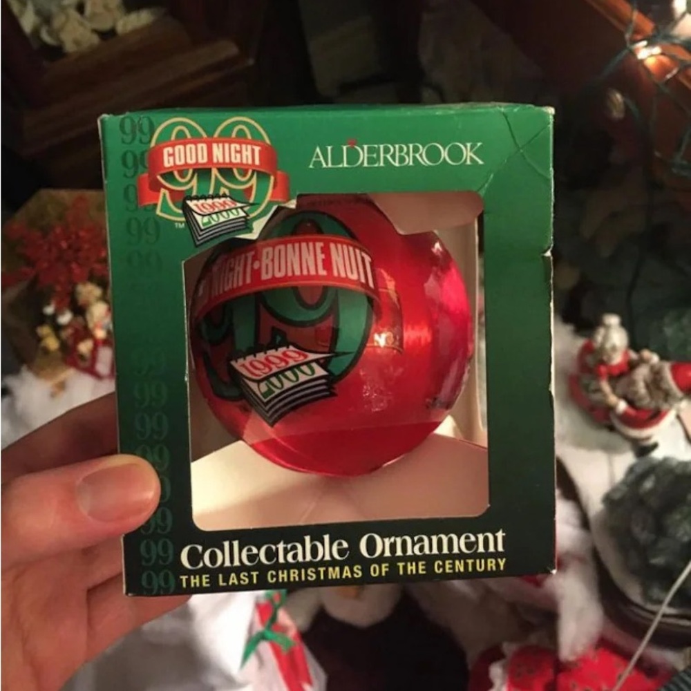 Alderbrook The last Christmas of the century Christmas ornament
